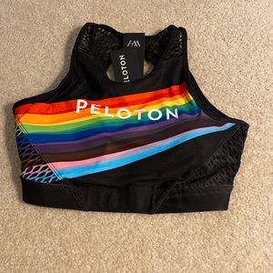 NWT Peloton Pride High Neck Bra ( Medium)